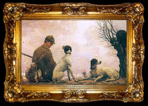 framed  Pearson, Joseph Jr. Pheasant Hunters, ta009-2